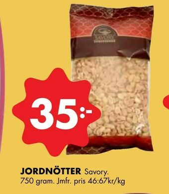 ÖoB Jordnötter erbjuda