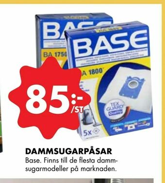 ÖoB Dammsugarpåsar erbjuda