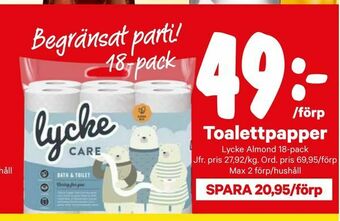 City Gross Toalettpapper erbjuda