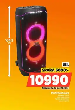 Power Jbl Partyhögtalare erbjuda