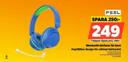 Power Feel Bluetooth-hörlurar för barn Hopfällbar design för ultimat bärbarhet erbjuda