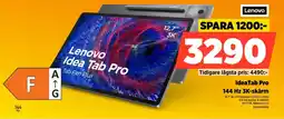 Power Lenovo IdeaTab Pro 144 Hz 3K-skärm erbjuda