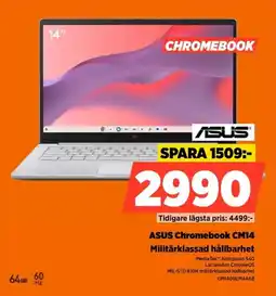 Power ASUS Chromebook CM14 Militärklassad hållbarhet erbjuda