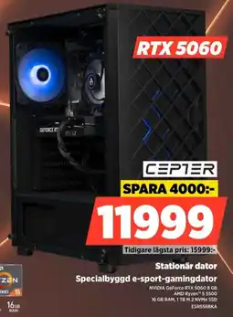 Power Cepter Stationär dator Specialbyggd e-sport-gamingdator erbjuda