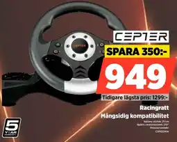 Power Cepter Racingratt Mångsidig kompatibilitet erbjuda