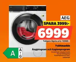 Power Aeg Tvättmaskin Angprogram och hygienprogram erbjuda
