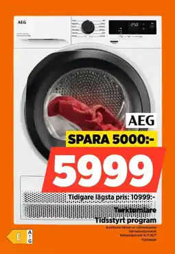 Power Aeg Terktumlare Tidsstyrt program erbjuda