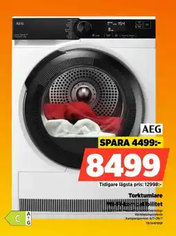 Power Aeg Torktumlare Kompatibilitet erbjuda