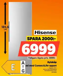 Power Hisense Kylskåp bel med ConnectLife-appen erbjuda