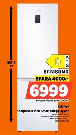 Power Samsung Kyl/frys Kompatibel med SmartThings-appen erbjuda
