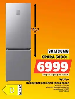 Power Samsung Kyl/frys Kompatibel med SmartThings-appen erbjuda