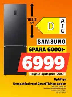 Power Samsung Kyl/frys Kompatibel med SmartThings-appen erbjuda