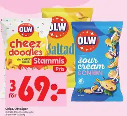 ICA Supermarket OLW Chips erbjuda