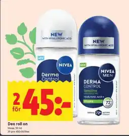 ICA Supermarket NIVEA DEO ROLL-ON erbjuda