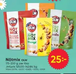 DollarStore Nötmix OLW erbjuda