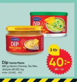 DollarStore Dip Santa Maria erbjuda