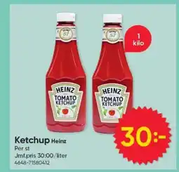 DollarStore Ketchup Heinz erbjuda