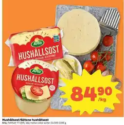 Coop Hushållsost/Götene Hushållsost erbjuda