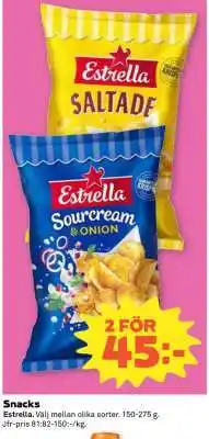 Coop SNACKS erbjuda