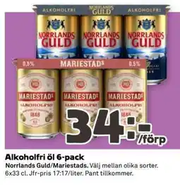 Coop ALKOHOLFRI ÖL 6-PACK erbjuda