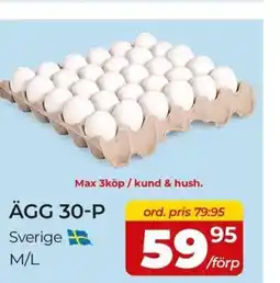 Matrix Butikerna Ägg 30-p erbjuda