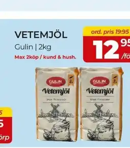 Matrix Butikerna Vetemjöl gulin erbjuda