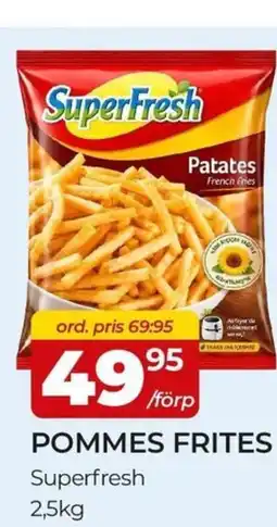 Matrix Butikerna Pommes frites erbjuda
