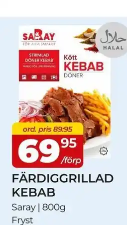 Matrix Butikerna Färdiggrillad kebab erbjuda