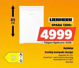 Power Liebherr Kylskåp Smidig kompakt design erbjuda