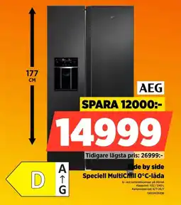 Power Aeg Side by side Speciell MultiChill O°C-låda erbjuda