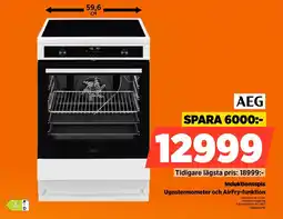 Power Aeg Induktionsspis Ugnstermometer och AirFry-funktion erbjuda