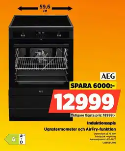 Power Aeg Induktionsspis Ugnstermometer och AirFry-funktion erbjuda
