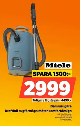Power Miele Dammsugare Kraftfull sugförmåga möter komfortdesign erbjuda