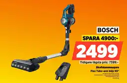 Power Bosch Skaftdammsugare Flex Tube-arm böjs 90° erbjuda