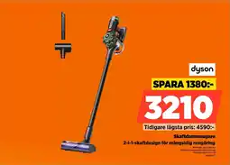 Power Dyson Skaftdammsugare 2-i-1-skaftdesign för mångsidig rengöring erbjuda