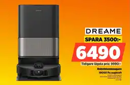 Power Dreame Robotdammsugare 19000 Pa sugkraft erbjuda