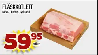 Din Mat Fläskkotlett erbjuda