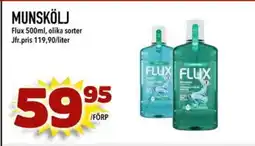 Din Mat Flux Munskölj erbjuda