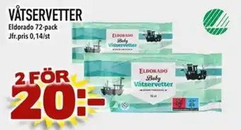 Din Mat Eldorado Våtservetter erbjuda
