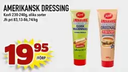 Din Mat Kavli Amerikansk dressing erbjuda