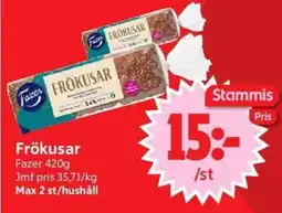 Nya Pulsen Fazer Frökusar erbjuda