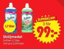 Nya Pulsen Softlan Sköljmedel erbjuda