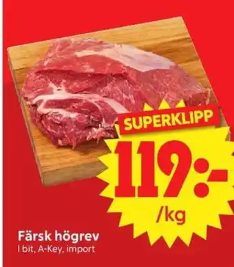 Färsk högrev