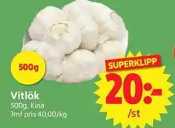 Nya Pulsen Vitlök erbjuda