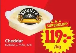 Nya Pulsen Kvibille Cheddar erbjuda