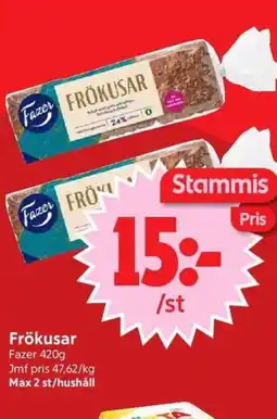 Nya Pulsen Fazer Frökusar erbjuda