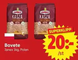 Nya Pulsen Janex Bovete erbjuda