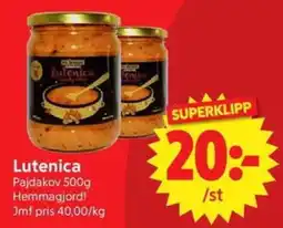 Nya Pulsen Pajdakov Lutenica erbjuda