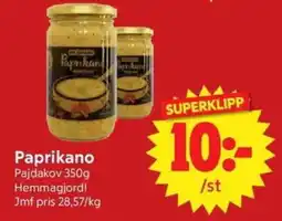 Nya Pulsen Pajdakov Paprikano erbjuda