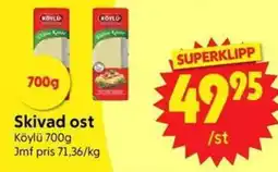 Nya Pulsen Köylü Skivad ost erbjuda